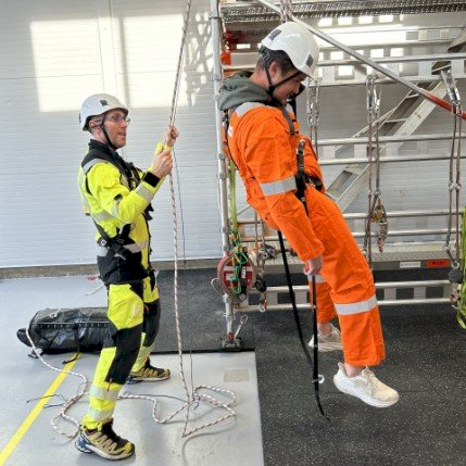 Bilde for kurs i Fallsikring – oppfriskning Fallsikring (ON-113) Ved forespørsel